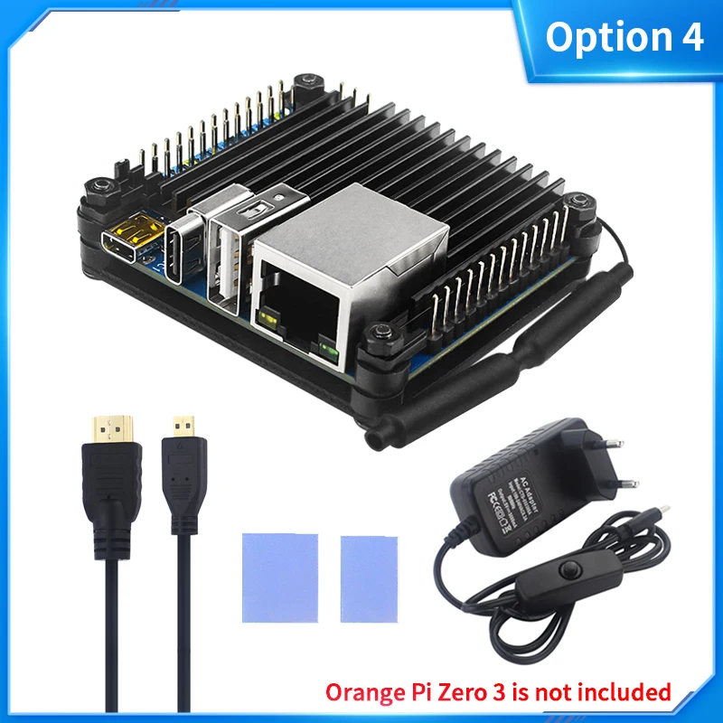 Orange Pi Zero 3 Aluminum Alloy Case,