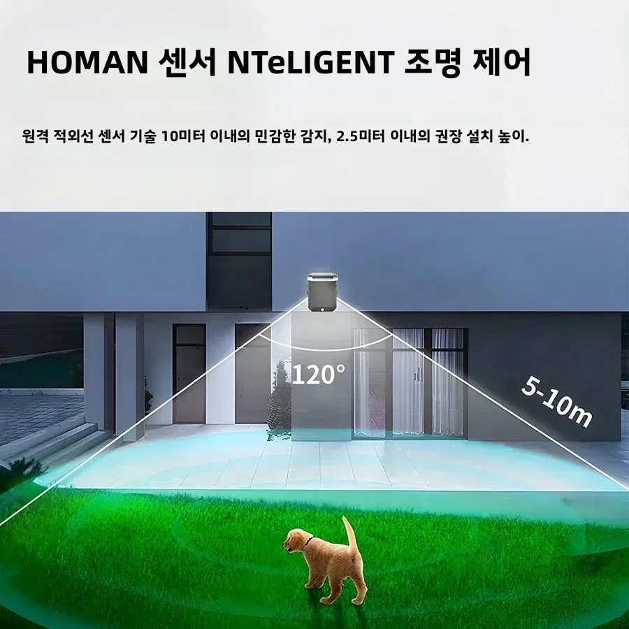 120 ° 모션 센서 및 리모컨이 포함된 태양광 벽 조명 접이식 LED, 정원, 거리, 통로용 3가지 모드 실외 램프(IP65 방수)