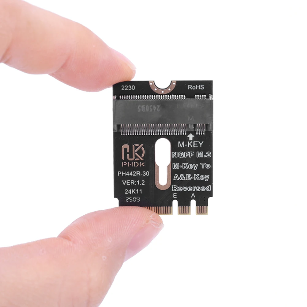 3/2/1Set M.2 A+E Key To PCIE NVMe SSD Adapter WiFi Slot To PCIe Female Extension Board With Bracket For SSD 2230 2260 2242 2280