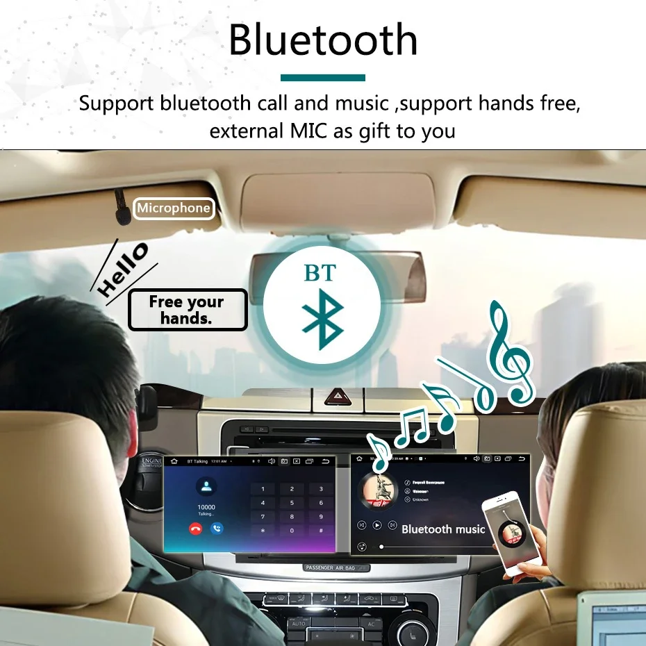 7'' Bildschirm Autoradio Android 15 AUTO Wireless Carplay Stereo für Hyundai I40 2011-2019 Bluetooth Multimedia-Player Navigation – Detail 9