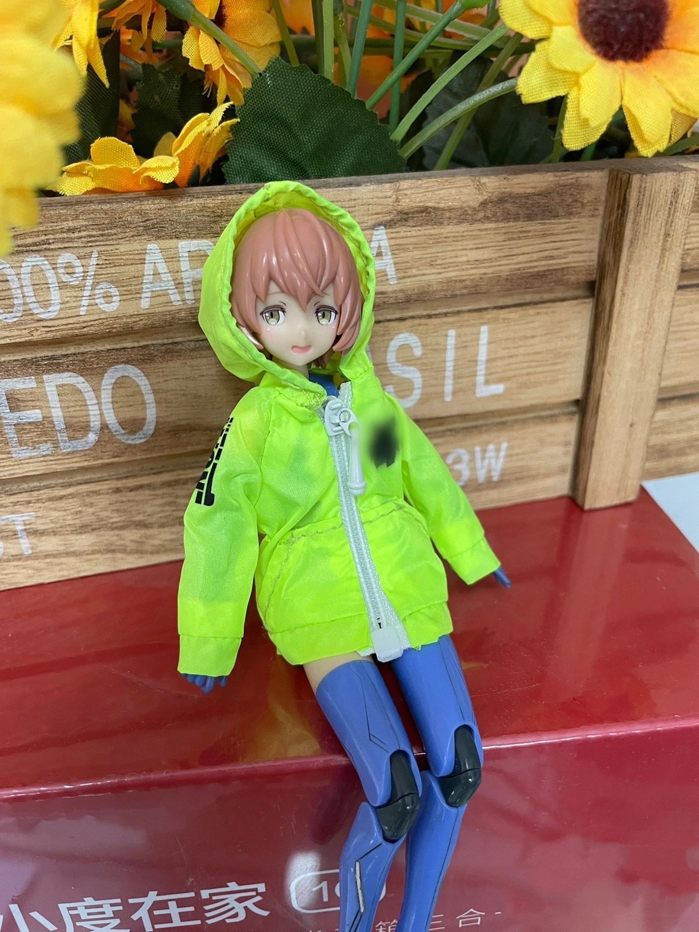 Esquirla 1/12 Scale Doll Leather Jacket & Jeans Set – Miniature Outfit For 6 Inch Female Action Figures