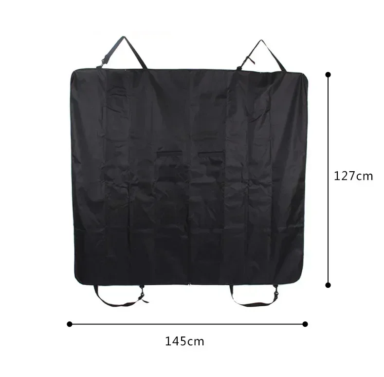 Universal Car Rear Back Seat Pet Cover Protector Mat Waterproof Oxford For Dogs Cats Puppy Anti Slip Scratch Resistant Durable