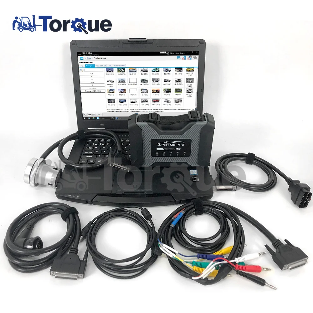 Super Mb Pro M6 Xentry Mb Strumento Scanner Per La Diagnosi Di Camion Per Auto Mb C6 Star Configurazione Completa Funziona Su Auto E Camion Con Laptop