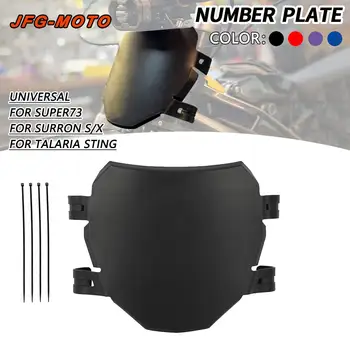 Targa anteriore per Talaria Sting Stark Varg Accessori moto Targa di registrazione per Surron Lightbee S/X E-Bike 1