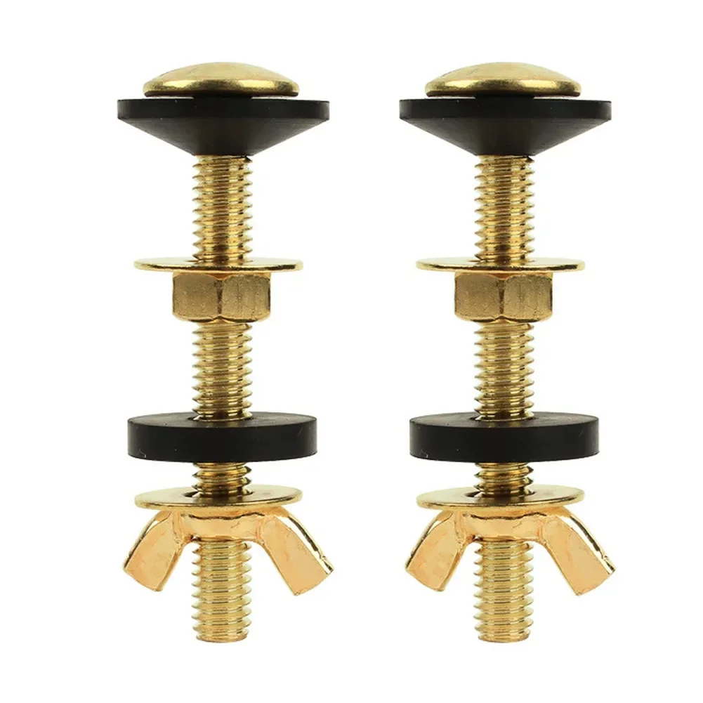 Toilet Screws Bolt Kit Easy Installation Heavy Duty Bolt Toilet Tank Bolts Tank To Bowl Kit