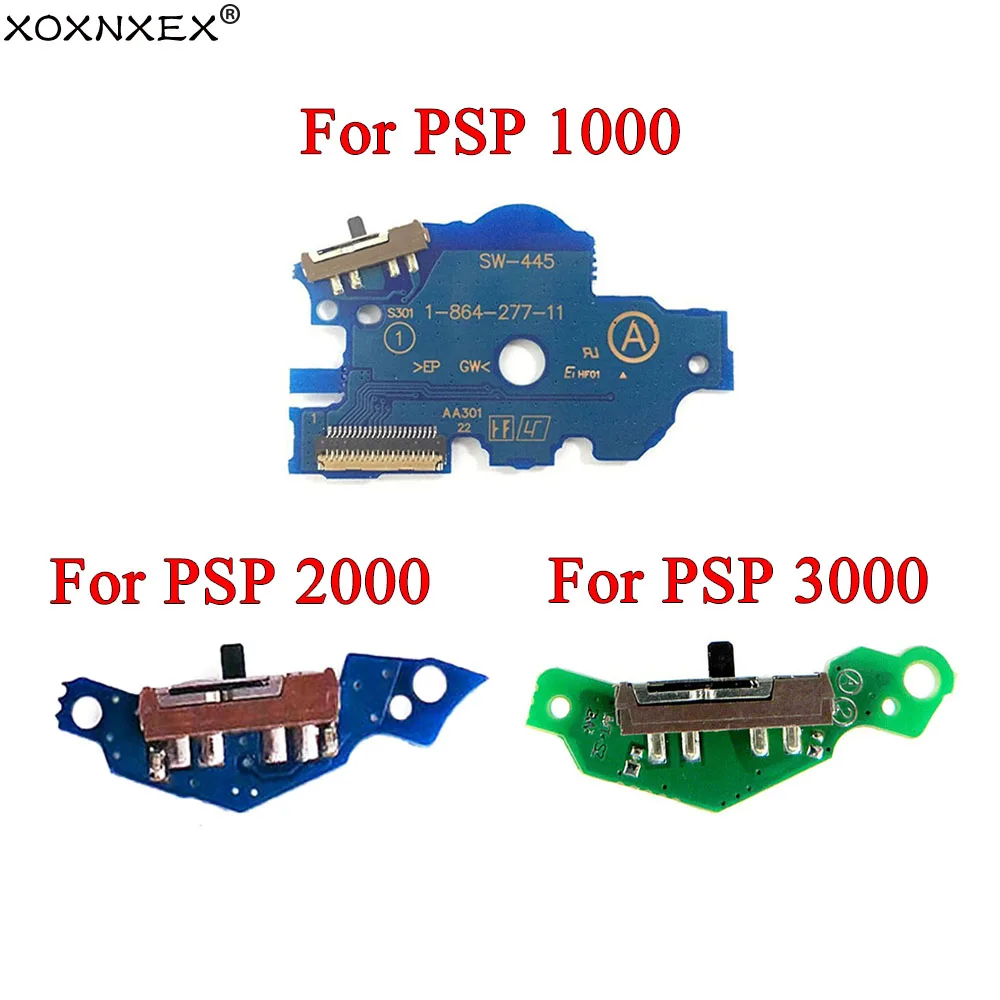 Xoxnxex 1 Pz Circuito Stampato Pcb Power On Off Pulsante Interruttore Parte Di Ricambio Per Psp 1000 2000 3000 Accessori