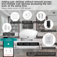 MOES New Multi-mode Smart Gateway ZigBee Bluetooth Mesh Hub Work with Tuya Smart App Voice Control via Alexa Google Home - Image 5