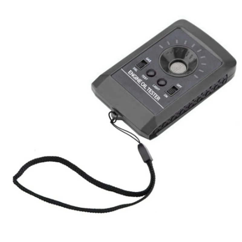 디젤 가스 및 유체 분석기용 엔진 오일 품질 테스터, 자동차 부품 플라스틱, 12V LED 디지털 테스터, 1 개