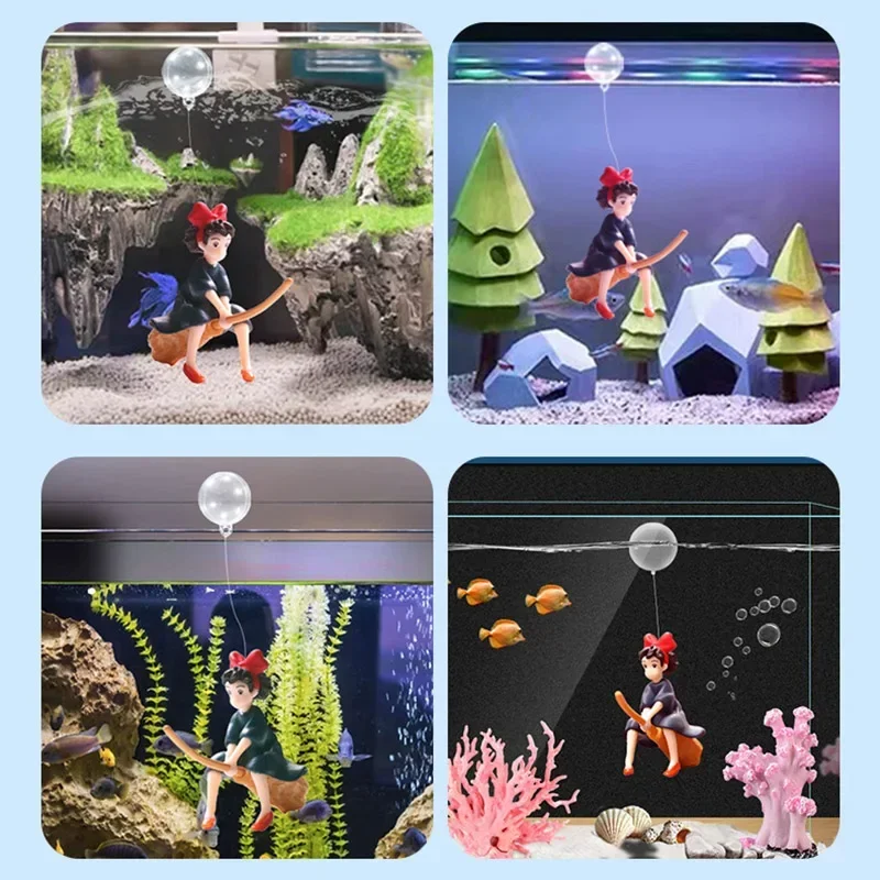 Aquarium Hanging Cartoon Figure 3