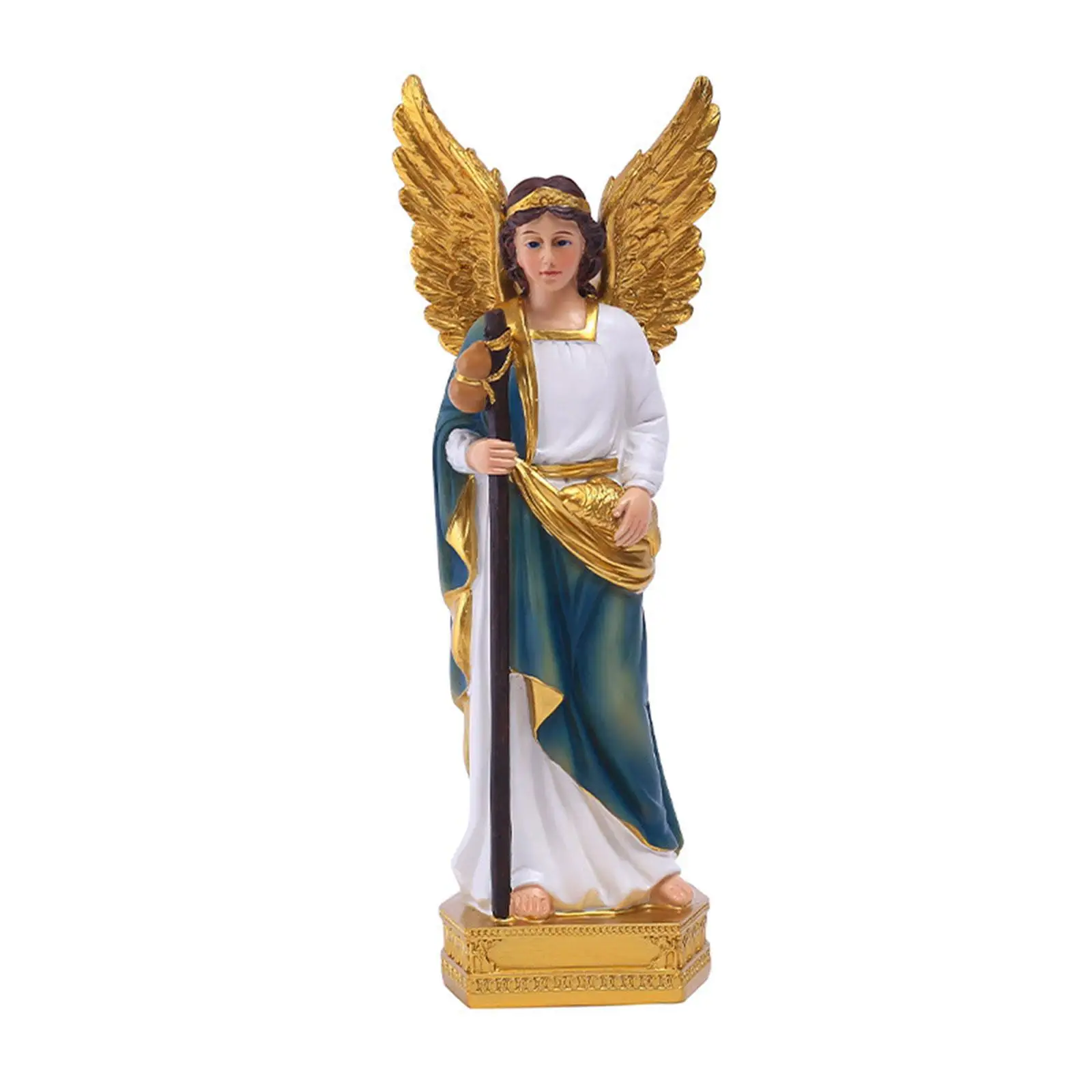 Resin Angel Figurine Statue Crafts for Xmas Cabinet Home Decor Ornament