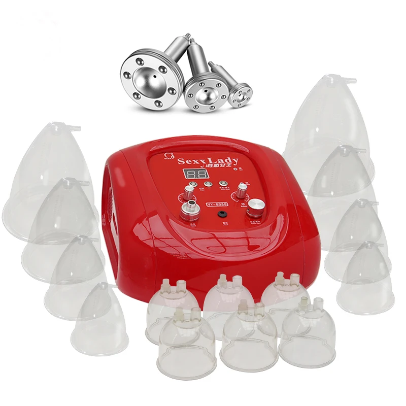 Vacuum Breast Cupping Therapy Buttocks Lifting Breast/Hip Enhance Beauty Salon Machine