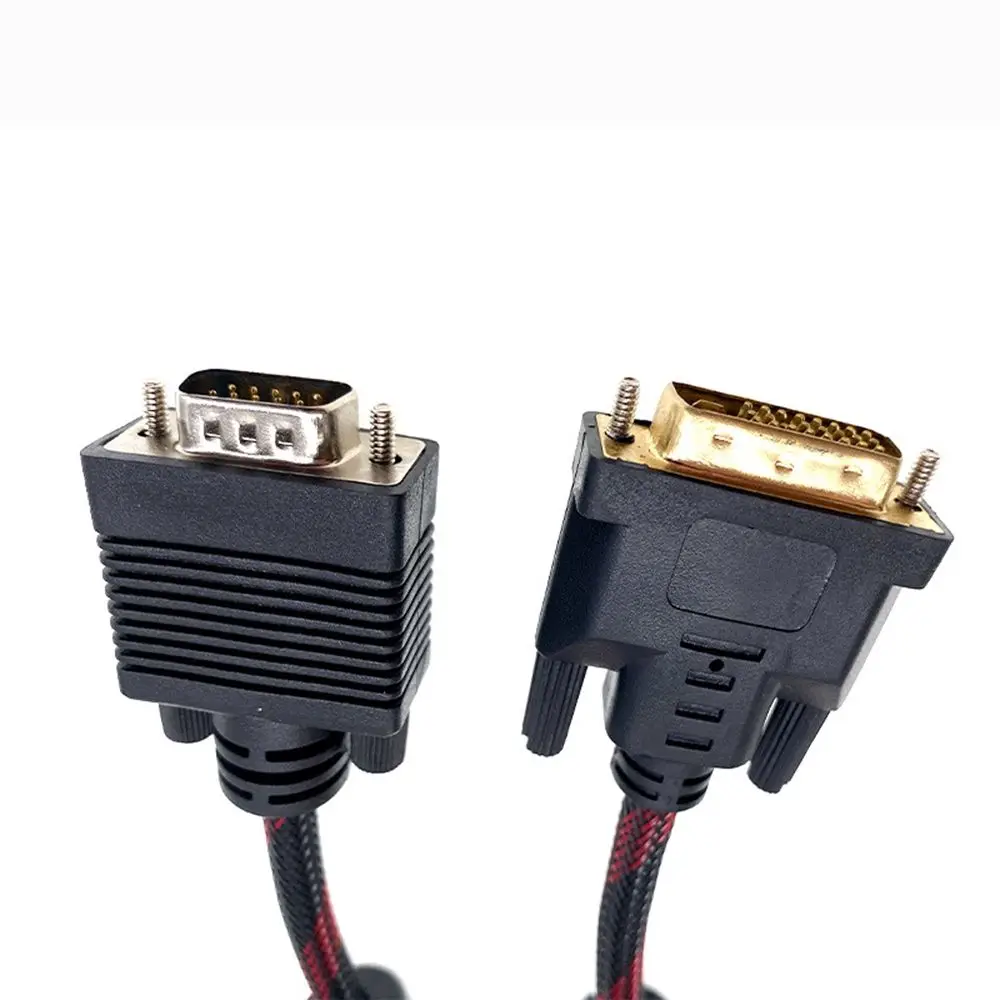 1.5m DVI  VGA  ̺ DVI-I 24 + 5 ̾  ڵ DVI-I VGA   HDTV DVD Ʈ 