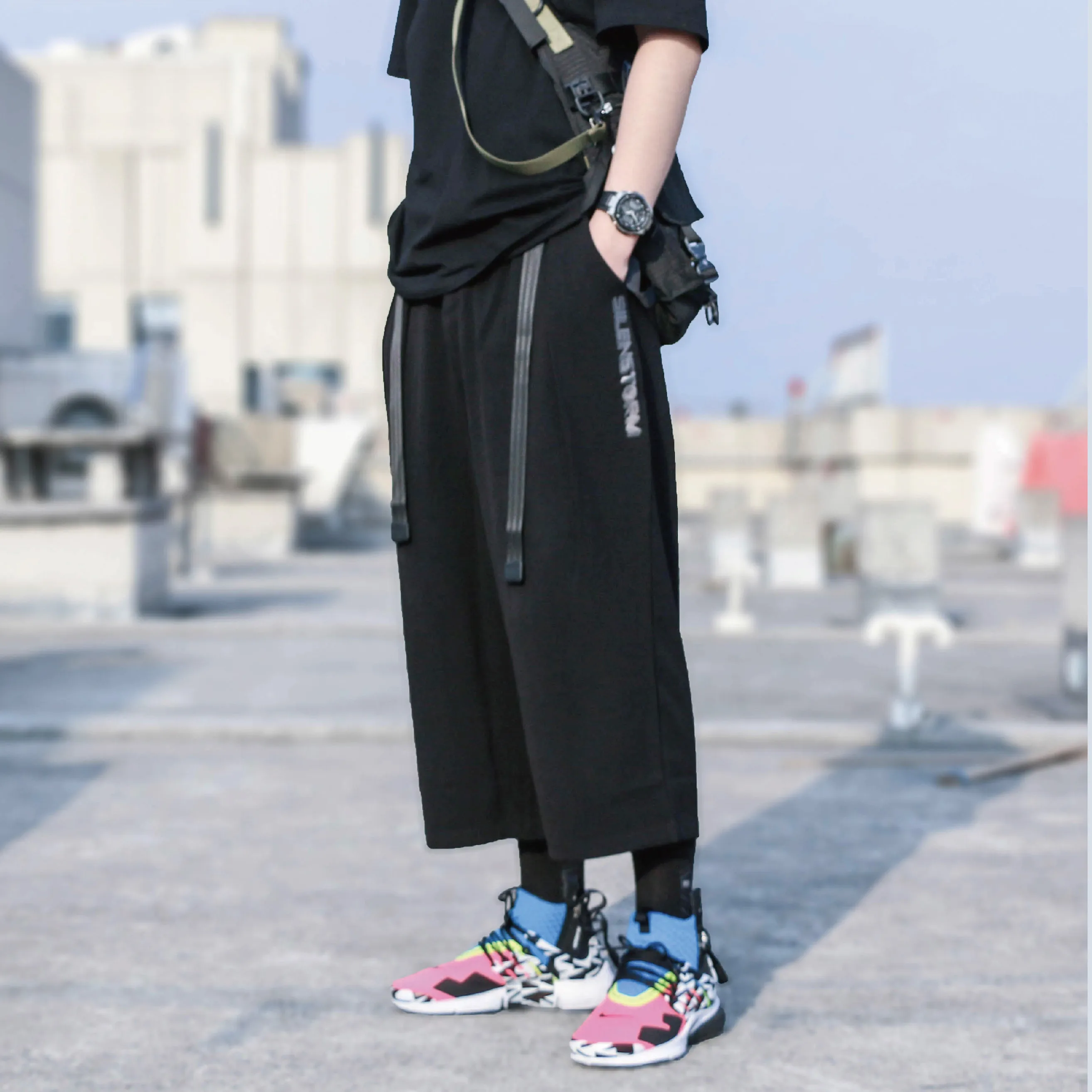 High Quality Tactical Techwear Punk Belt Men Women Hip Hop