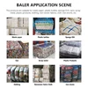 Vertical Semi-Automatic Hydraulic Packer /Waste Paper Baler Of Garbage Station /Waste Cloth Waste Compressor 5