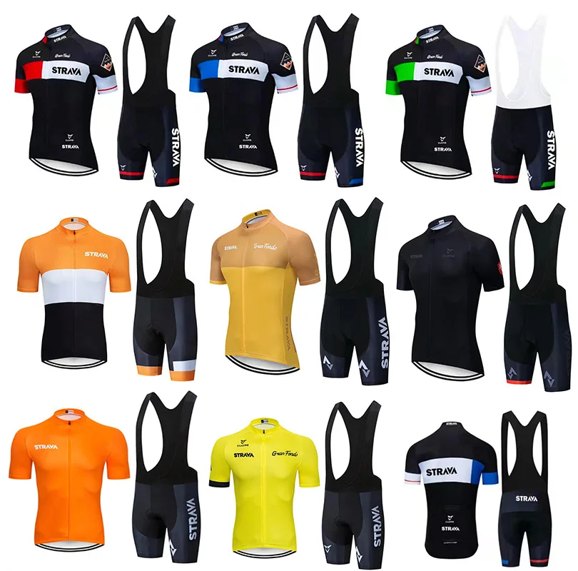 Summer Cycling Suit Short Sleeve Suit Mens and Womens Cycling Road Bike Mountain Biking Sportswear