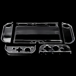 Premium Crystal Shell Case for Enhanced Switch OLED Console Protection and Style (For Switch OLED)
