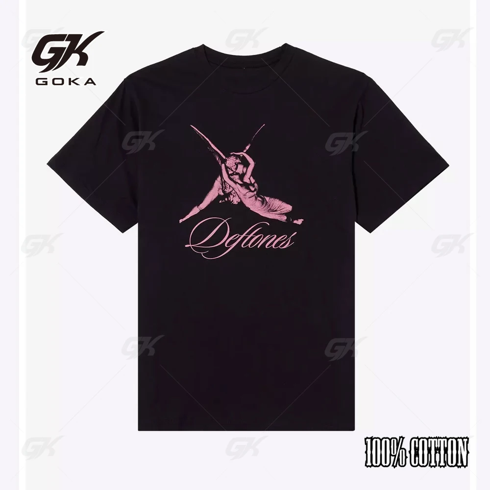 Deftones Cotton Singer Band T Shirt Men Women Hip Hop Rock Tee Fashion Short Sleeve T Shirt Summer Clothes T-shirts Tops