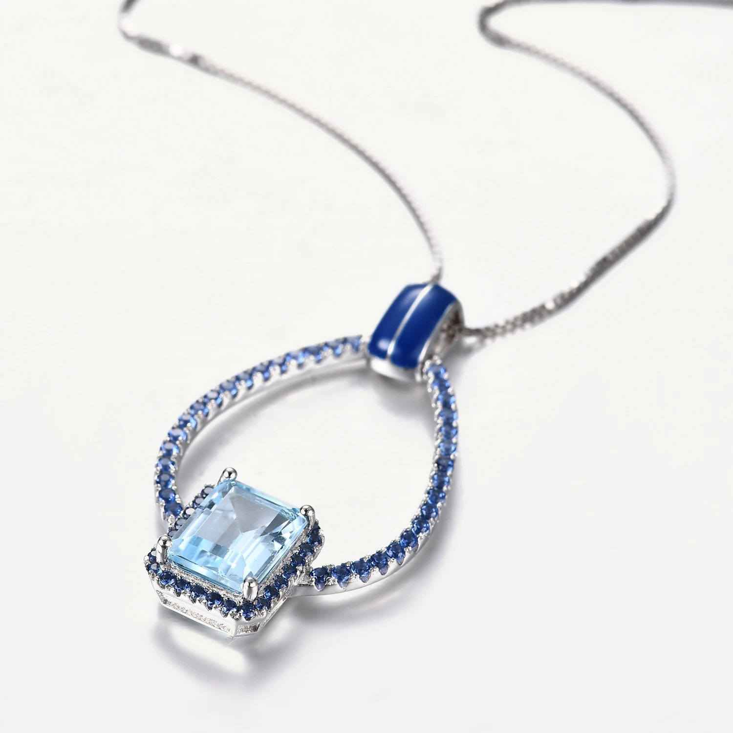 gem's-ballet-square-pendant-necklace-for-women-natural-stone-sky-blue-topaz-chain-choker-necklace-design-jewelry-high-quality