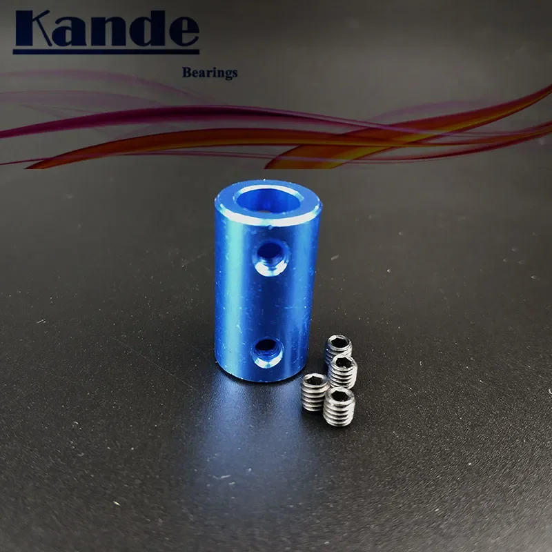 Shaft Coupler Flexible Coupling Shaft Connector Rigid Shaft Coupler Kande Bearings 1pc 5x5 5x8 8x8 3D Printer Accessories Aluminum Couplings Ship Model Couplings 5*5 5*8 8*8 Blue
