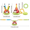 3 in 1 Ladybug Multifunction Exercise Machine Ferrule Jump Rocket Launcher Toy Sports Entertainment Game Outdoor Educational 3