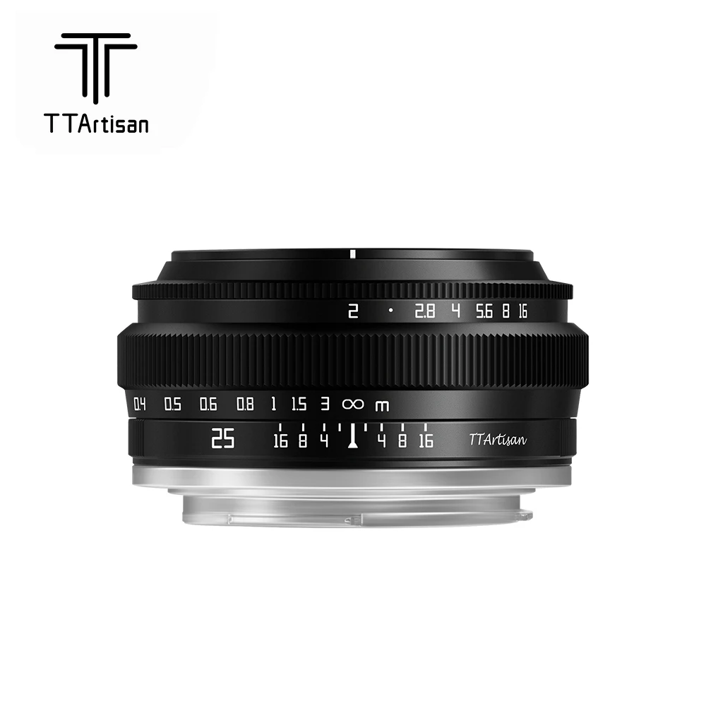 Ttartisan 25mm F2 Camera Lens For Sony E Mount A6400 Fujifilm Xa Xt4