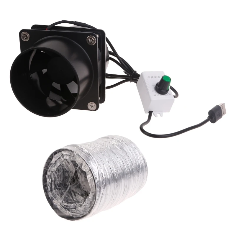 Ventilador de Ventilação de Alto Desempenho Sucção Poderosa e Tubulação Plástica do Duto para a Extração Eficaz do Fumo e da Poeira Y9rf