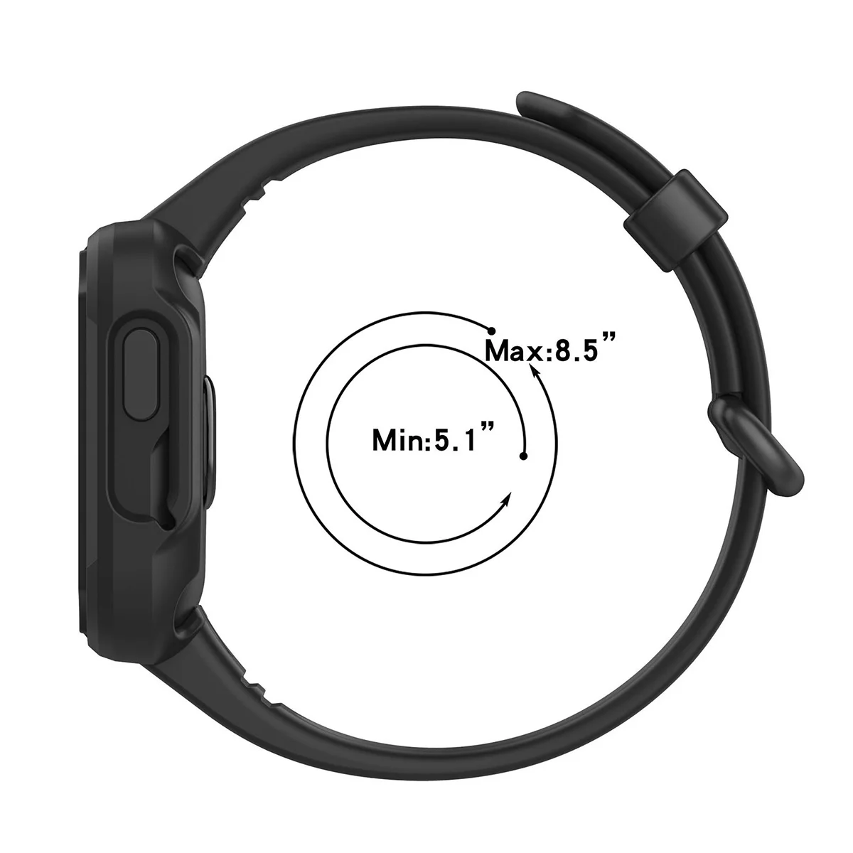 Dual-Function Soft Silicone Sport Strap and Protective Cover