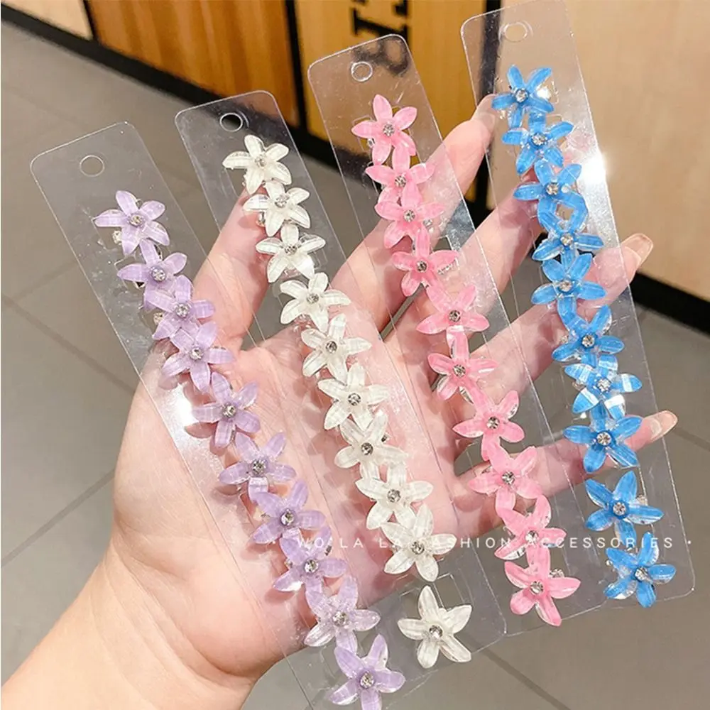 

10 шт./упаковка, маленькие заколки-Крабики для волос