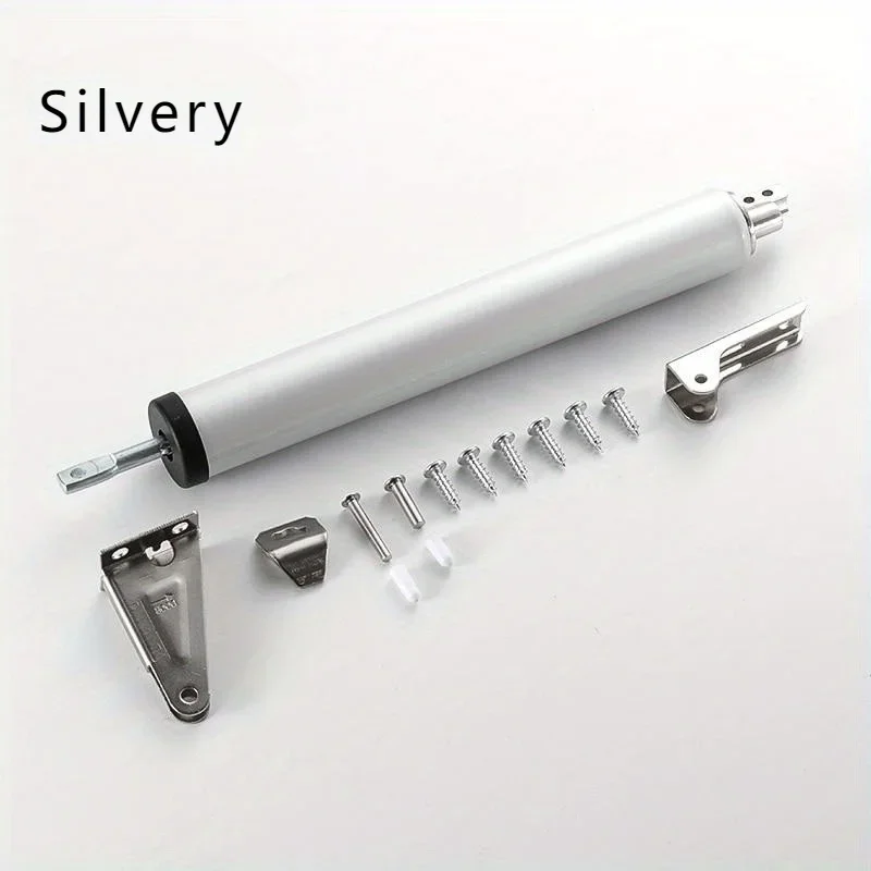 Automatic Soft-Close Door Buffer with Positioning Stop Adjustment