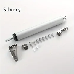 Automatic Soft - Close Door Buffer with Positioning Stop Adjustment (Silvery)