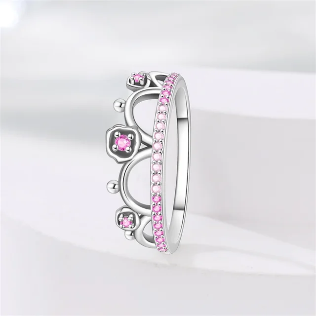 Bagues en argent Sterling 2025 originales pour femmes, couronne à nœud papillon, cœur d'amour, mauvais œil, bijoux d'anniversaire, cadeau d'anniversaire, 925