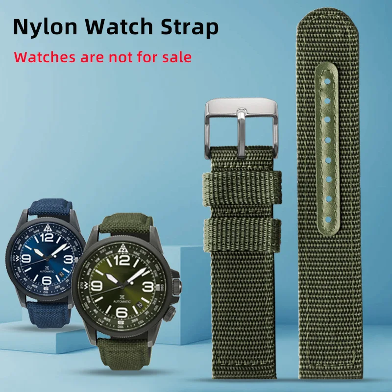 Cinturino Per Orologio Cinturino In Nylon Per C-Itp1 Per Seiko 5 Military Snk789 Cinturino Per Orologio 18Mm 20Mm 22Mm 24Mm