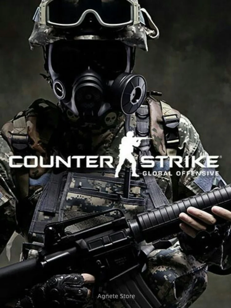 Counter-Strike: Global Offensive Wallpaper 4K, CS GO, Gas mask