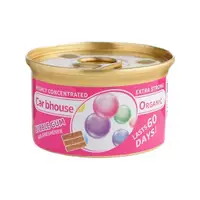Désodorisant pour voiture, parfum de gomme à bulles, canettes organiques, éliminateur d'odeurs, essentiel, parfum fort longue durée pour placard de maison automobile 4