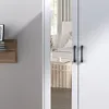 Wooden closet armoire with mirror, 2 doors, 2 drawers, 4 open storage cubes,and hanging rod for bedroom.35.5"L x 15.8"W x 70.8"H 6