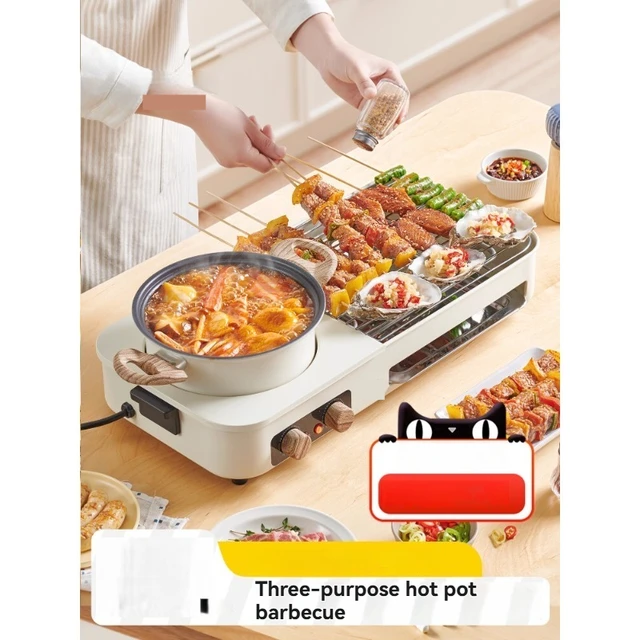 2-in-1 Grill & Hot Pot 3