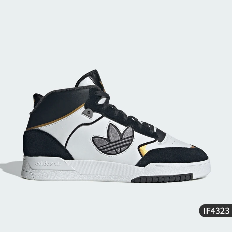 Adidas Oficial Genuíno Originais Unissex Confortável Durável Clássico Tênis de cano médio IF4323