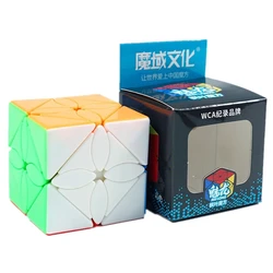 Meilong Series Alien Magic Cube Puzzle Toy: Professional Cubo Magico (Maple Leaves Skew)