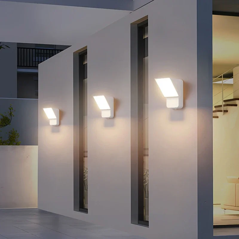 Outdoor Wall Lamp LED Lights Waterproof IP65 Porch Light Led Lightingr Fixture Simple Modern Outdoor Garden Lights Wall Sconces
