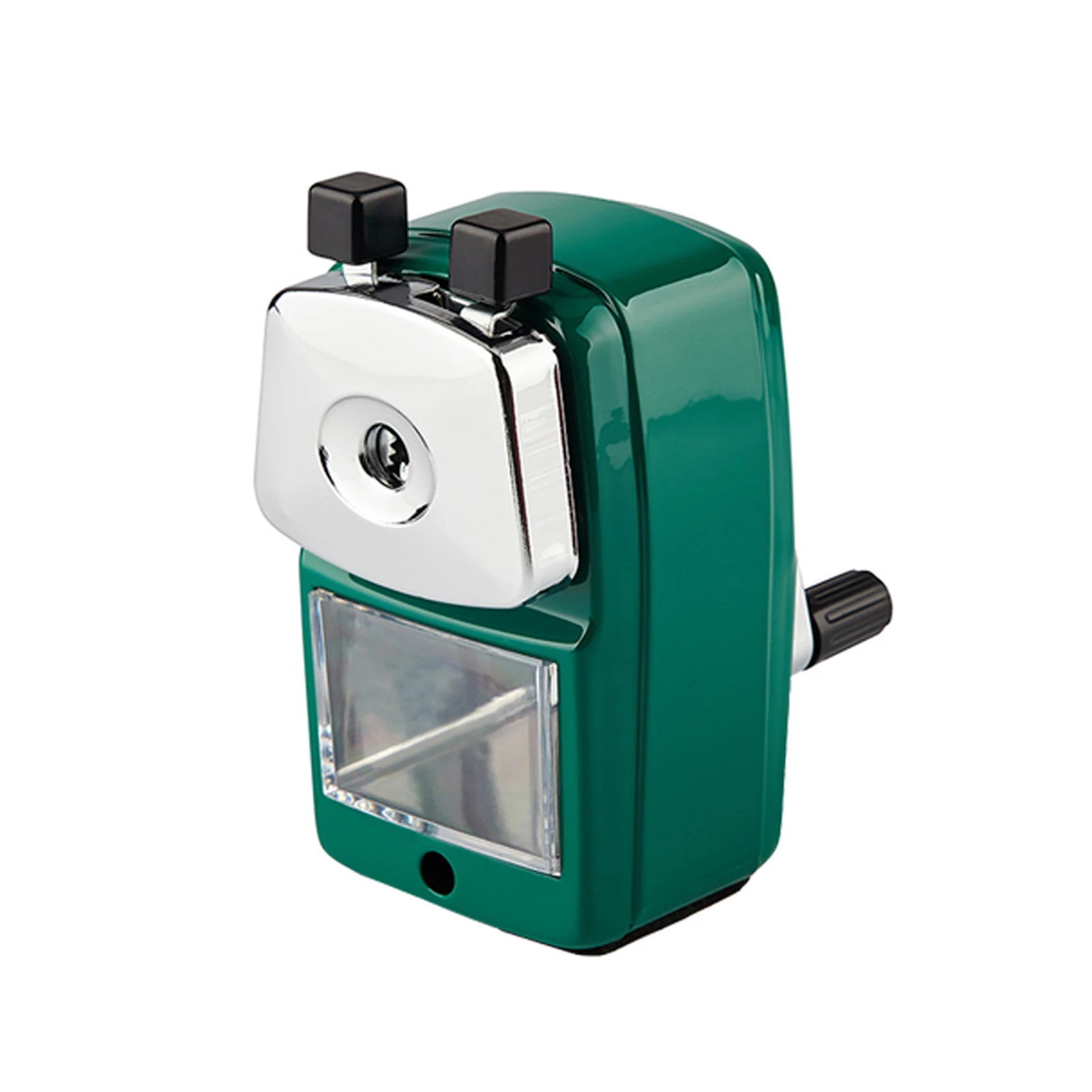 

Студенческая точилка для карандашей, домашняя ручка для детей, подарок, Канцтовары, школа, офис, с контейнером, настольная машина для резки, руководство