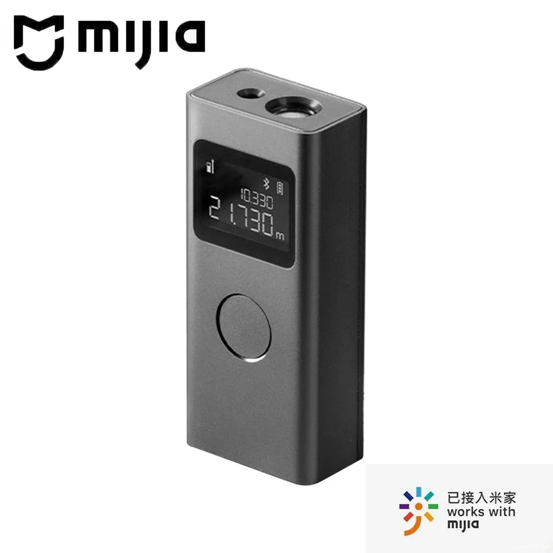 Tape Measure Laser Rangefinder Distance Meter Laser Tape Measure Digital Tape Measure Mijia Smart Laser Rangefinder 3mm High Precision 40m Laser Ranging Type-C Charging With Mijia APP Real Scene Measurement