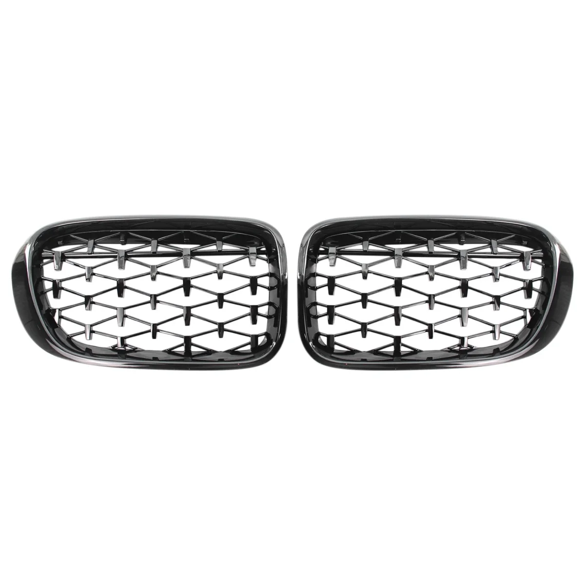 

Black Diamond Style Car Front Kidney Grilles Grill for -BMW X3 F25 X4 F26 2014-2018 Car Racing Grills