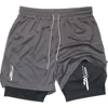 Men's Performance Shorts Anime Jujutsu Kaisen Print Shorts Quick Dry Breathable Workout Running Badminton Gym Shorts with Pocket 5