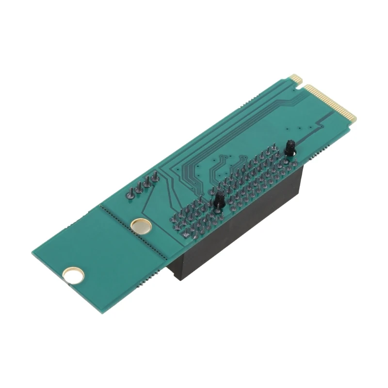 NGFF to PCI-E 4X Riser Card Adapter Power Cable with Big 4pin Power Cable for Windows/Wince Computer System