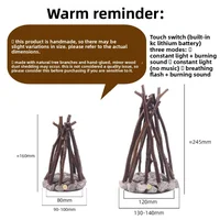 Creative Handmade Tree Branch Night Light Retro Style LED Ambient Desktop Decoration for Bar Counter Home Ornament Lighting 3