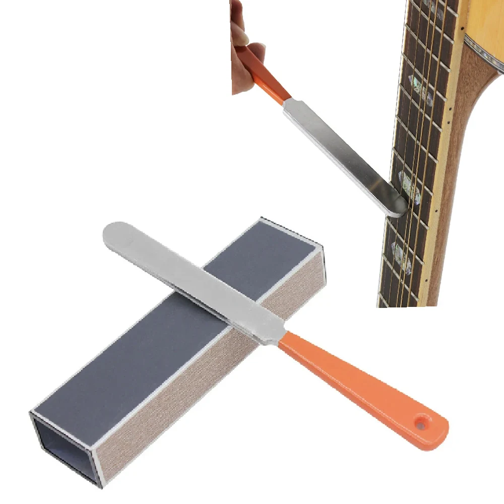 Guitar Frets Crowning Luthier File Stainless Steel Guitarra Repair Tool Acoustic Classical Electric Guitar Parts & Accessories