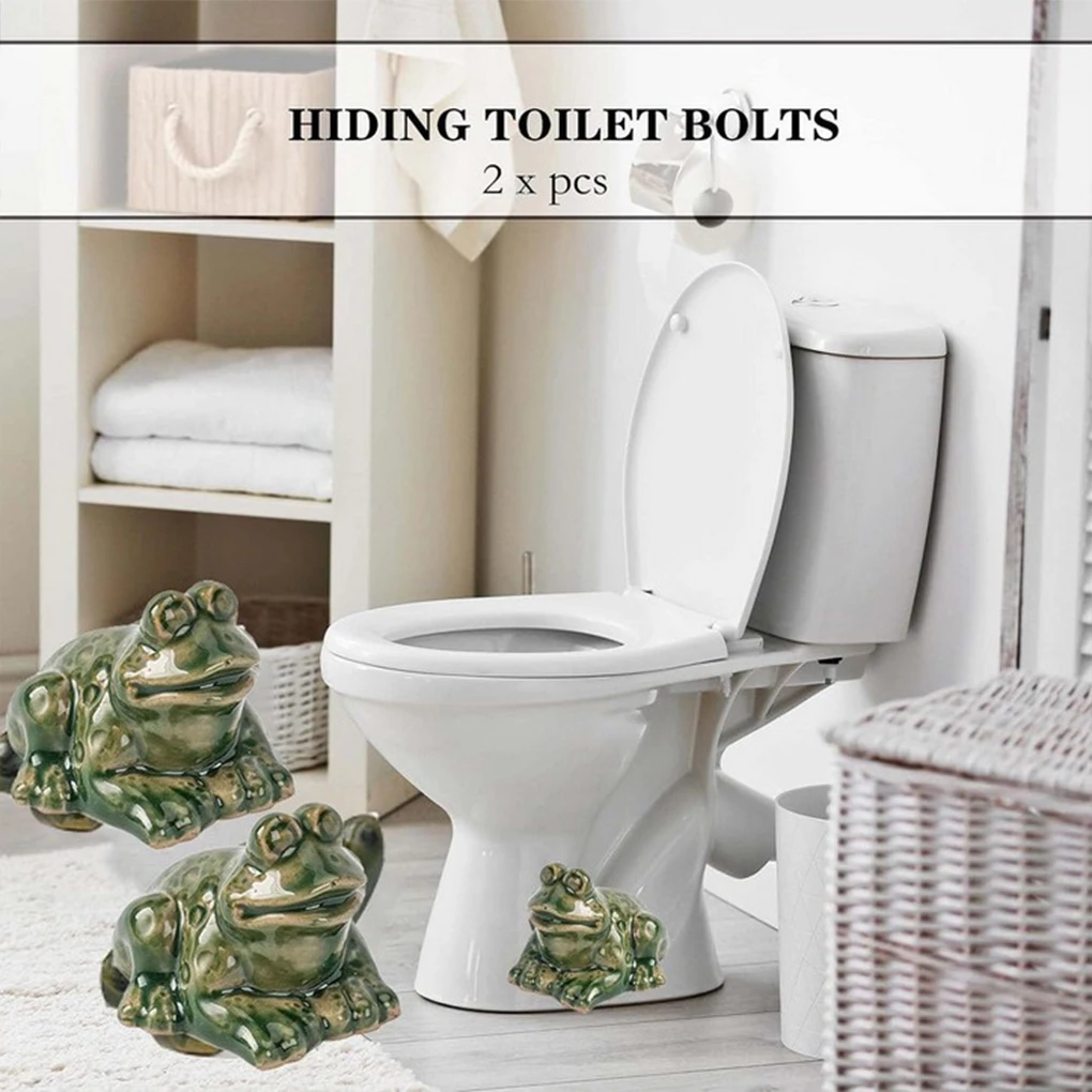 Toilet Floor Bolt Caps Ceramic Sea Turtle Toilet Bolt Caps Cute Bathroom Decor Replacement Parts Gadgets Accessories