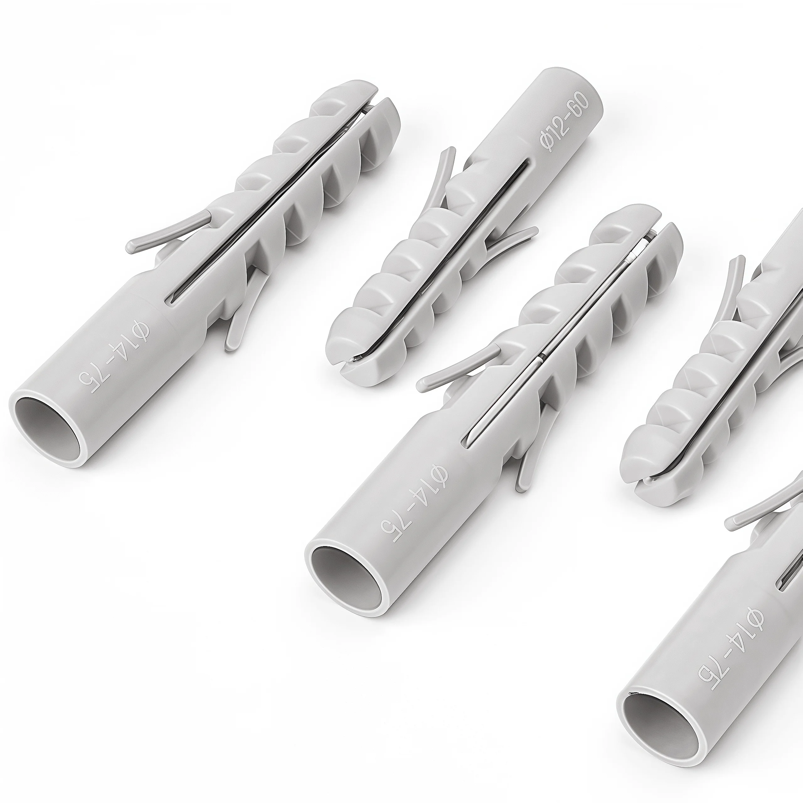 Plastic Wall Anchor Expansion Plugs M5 M6 M8 M10 M12 M14 For Self-tapping Screw