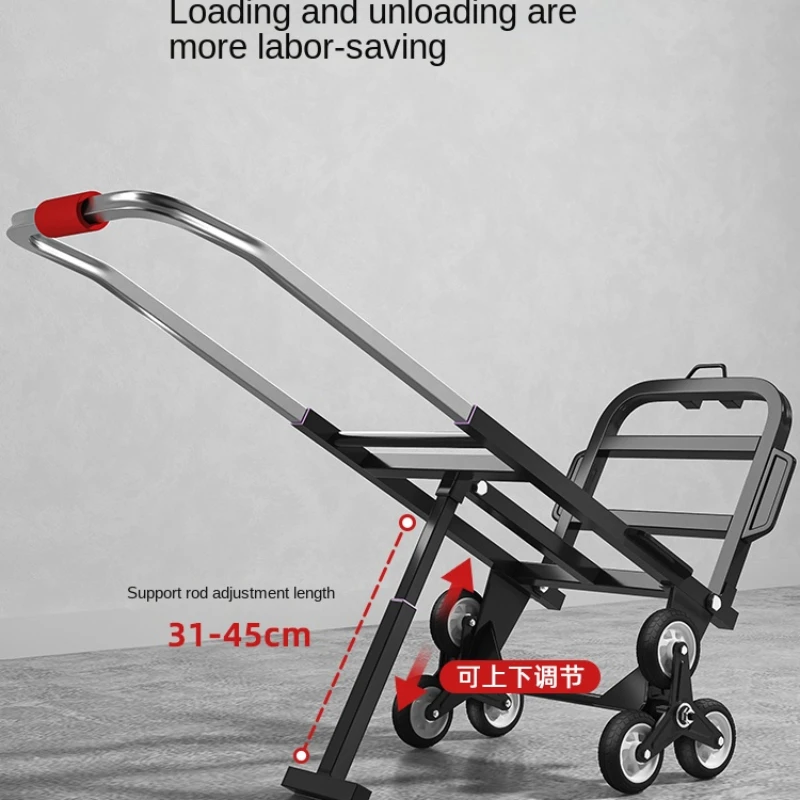 

ZC Stair Climbing Artifact Truck Hand Buggy Foldable and Portable Trolley