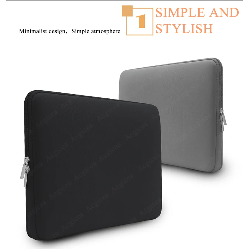 11-15.6 inches Soft Laptop Bag Sleeve 4